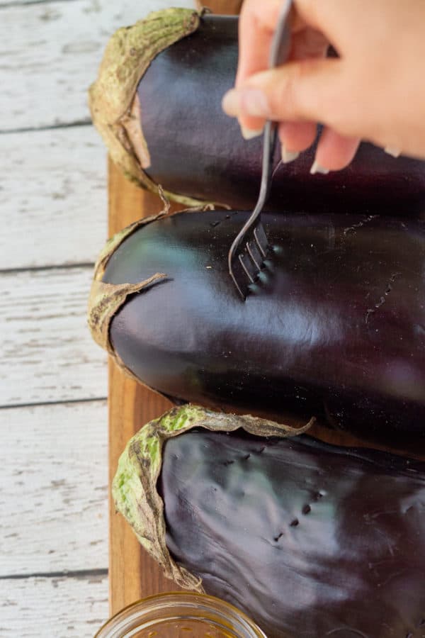 Turkish Roasted Eggplant Dip & How to Roast Eggplants Aegean Delight