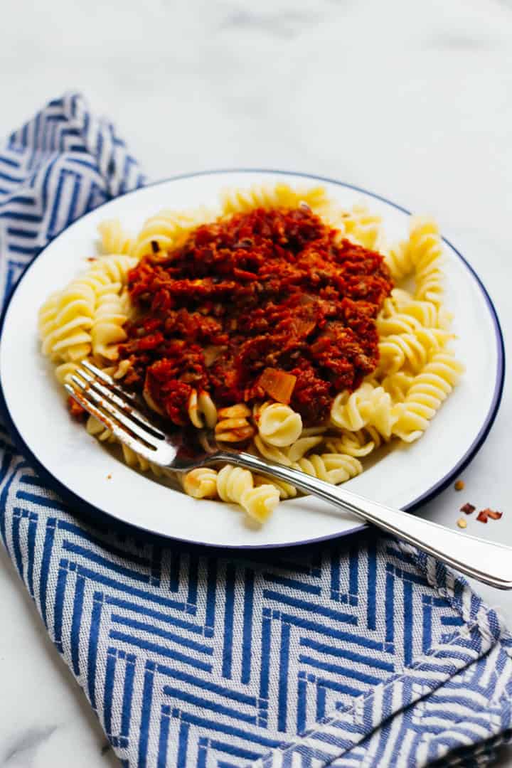 Easy Vegan Pasta Sauce Recipe Aegean Delight