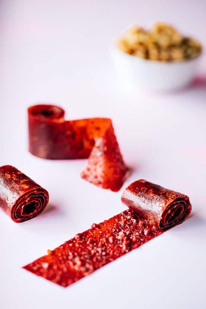 Homemade Fruit Rollups with Walnuts