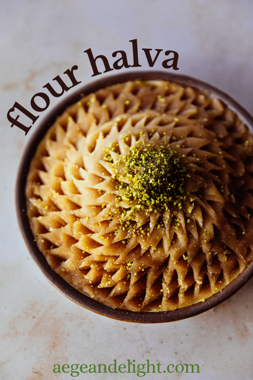 Flour Halva Turkish Un Helvasi Dessert Recipe Aegean Delight