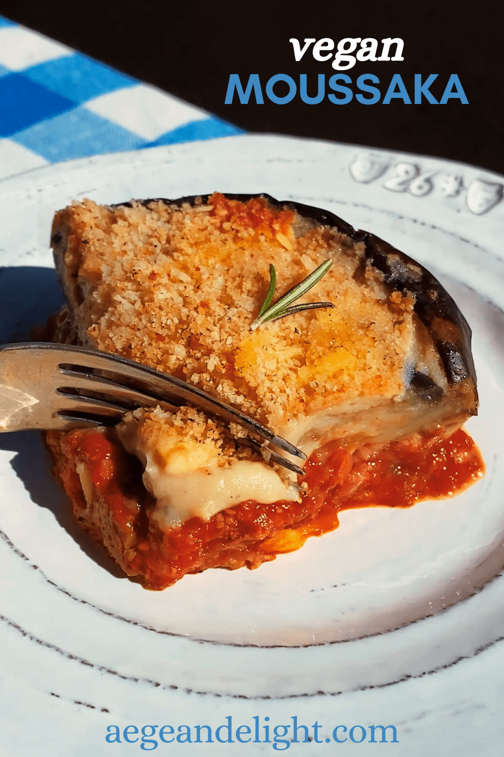 Vegan Moussaka With Classic Béchamel | Aegean Delight