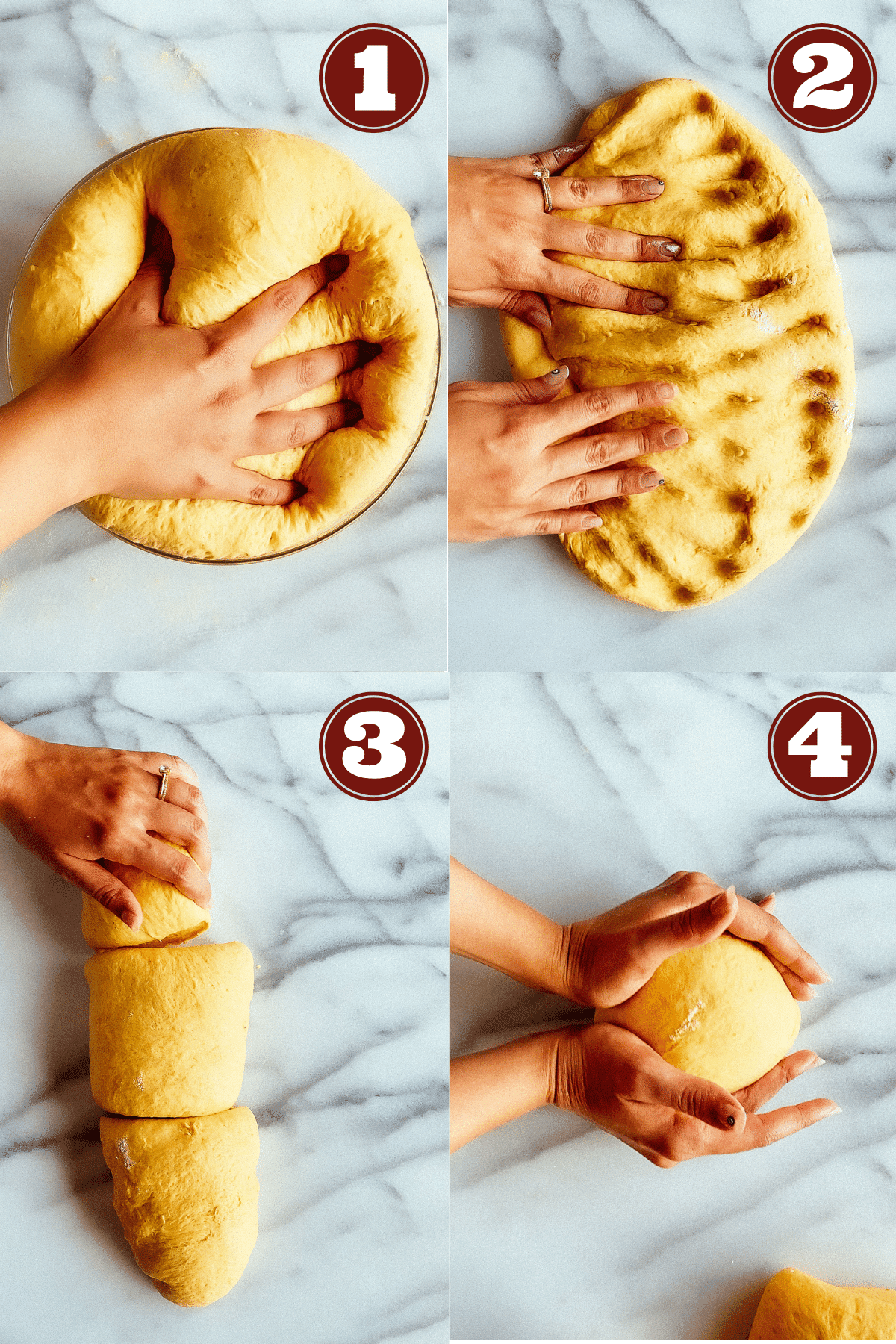 step by step how to make milk bread with tangzhong