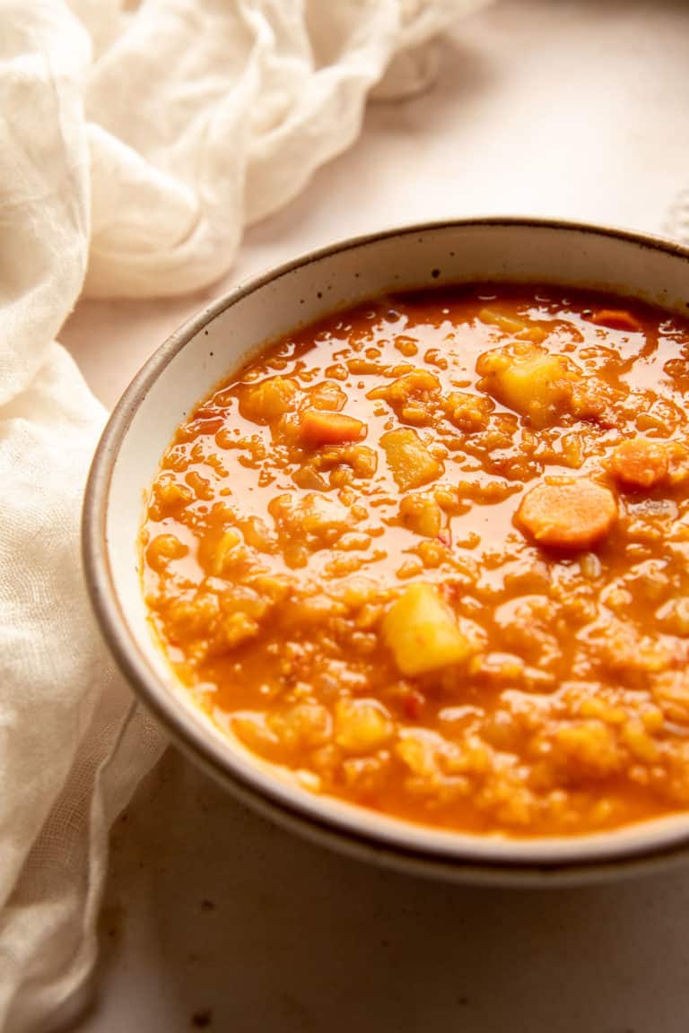 Red Lentil Soup with Lemon Aegean Delight