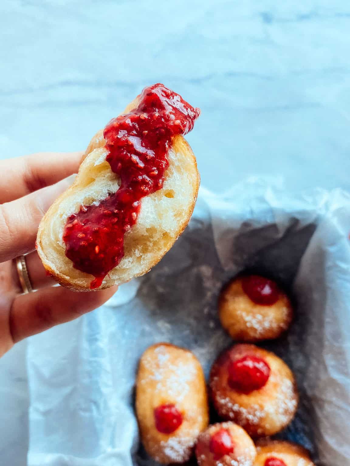 Vegan Jelly Doughnuts (Sufganiyot) Aegean Delight