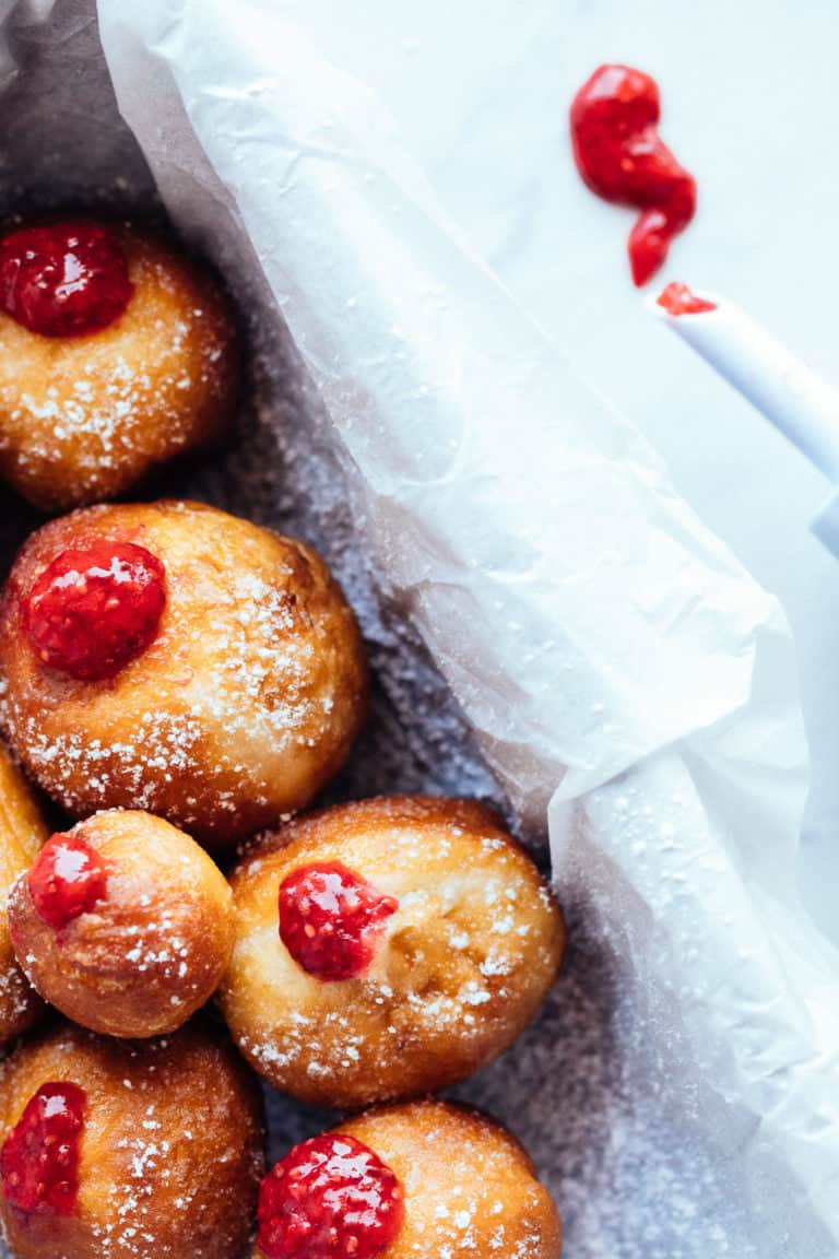 Vegan Jelly Doughnuts (Sufganiyot) Aegean Delight