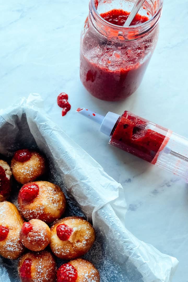 Vegan Jelly Doughnuts (Sufganiyot) Aegean Delight
