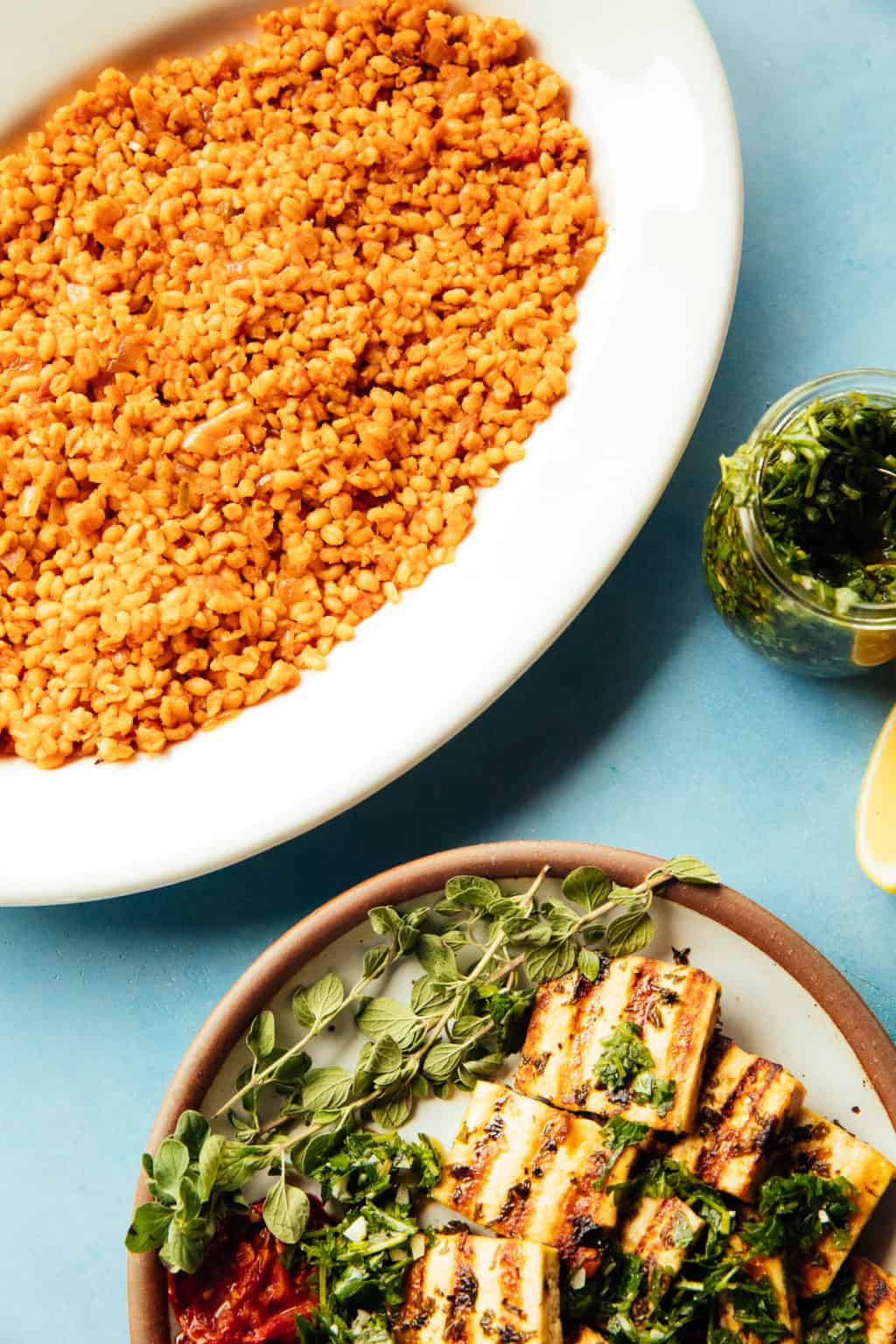 The BEST Bulgur Pilaf Recipe Aegean Delight