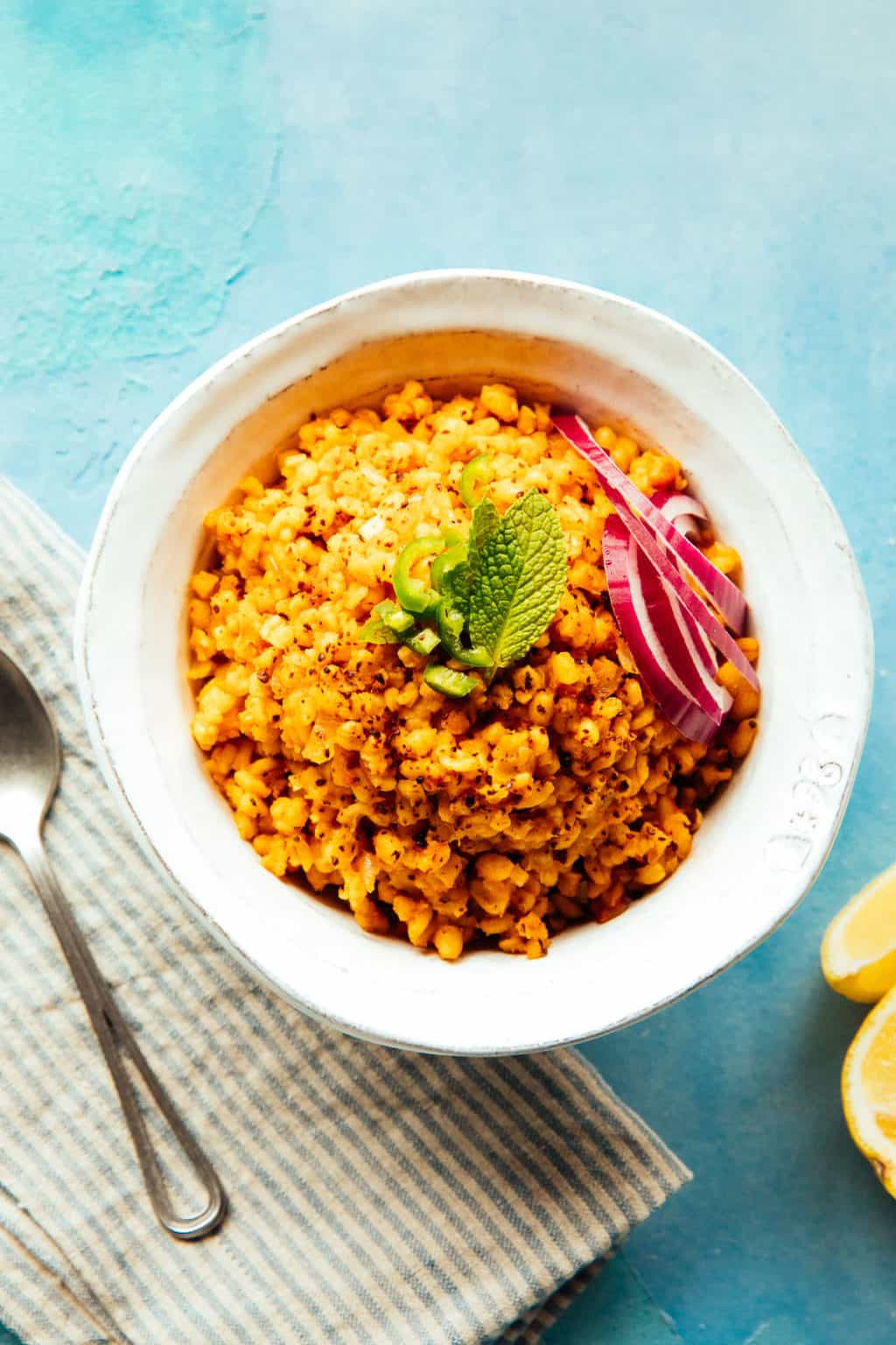The BEST Bulgur Pilaf Recipe Aegean Delight