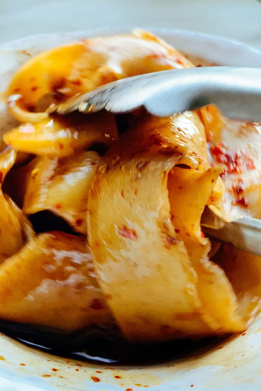 Easy HandPulled Noodles (Biang Biang Mian) Aegean Delight